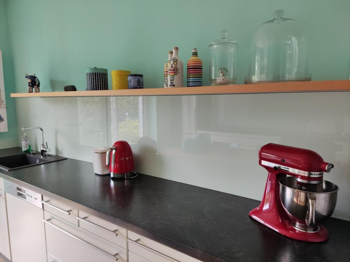 Zen Apartment - Spacious - Garden - Kitchen Karlsruhe Luaran gambar